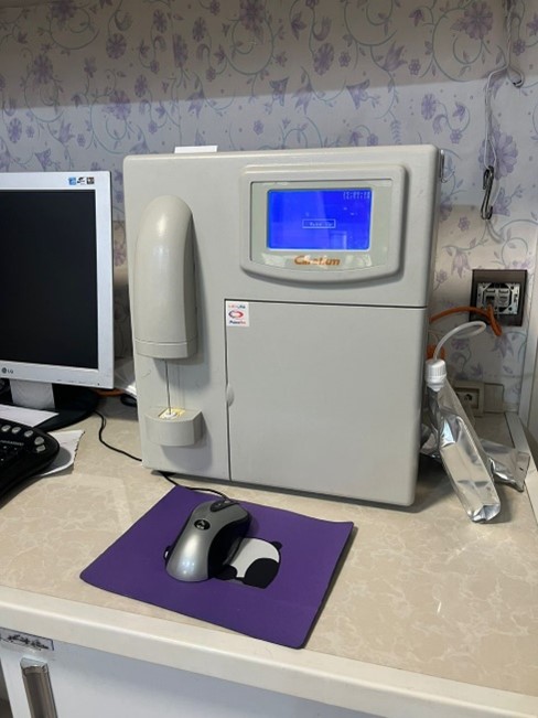 نمایی از بخش بیوشیمی