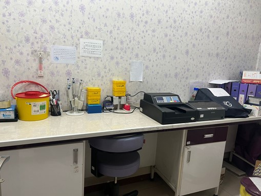 نمایی از بخش هورمون‌شناسی